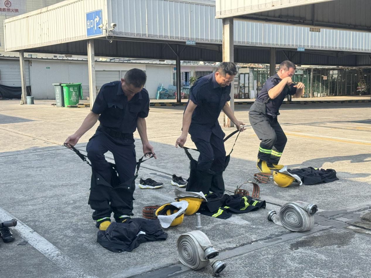 筑牢“防火墻”，錢江商城積極備戰(zhàn)消防運動會