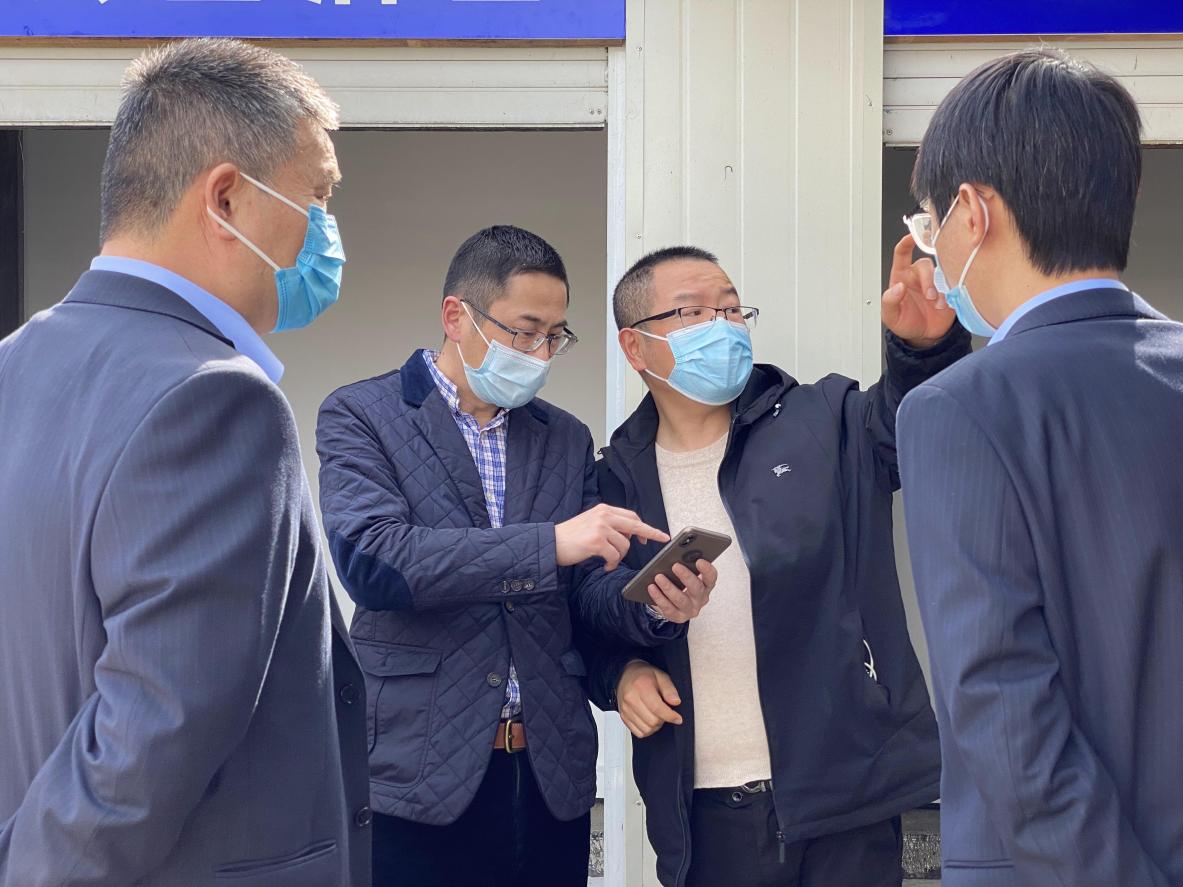 杭州市市場(chǎng)監(jiān)管局楊慶副處長(zhǎng)蒞臨錢江商城開(kāi)展進(jìn)口商品疫情防控指導(dǎo)工作