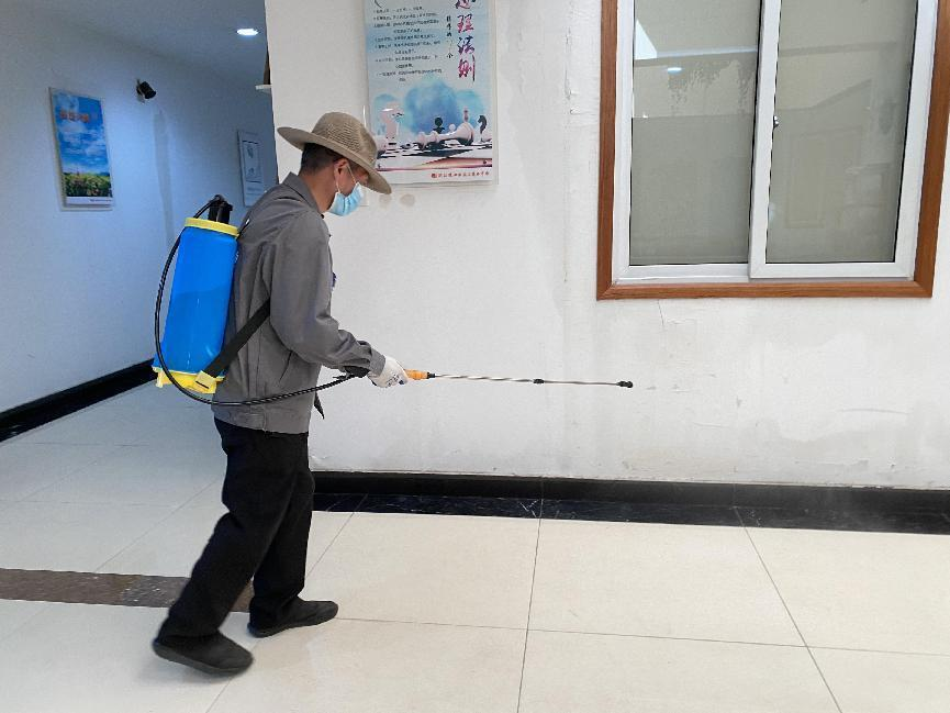 錢江商城做好日常消殺，筑牢安全屏障