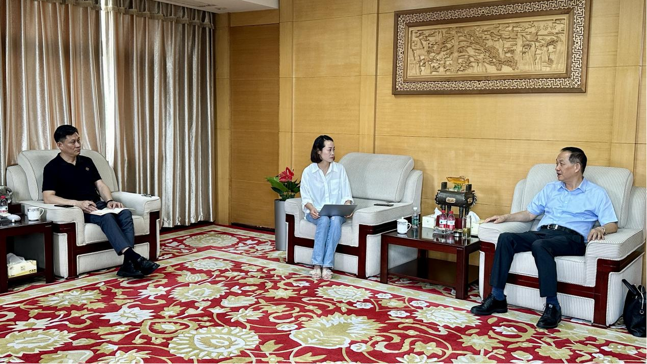 集團(tuán)董事長調(diào)研杭州聚星新材料，共謀未來發(fā)展