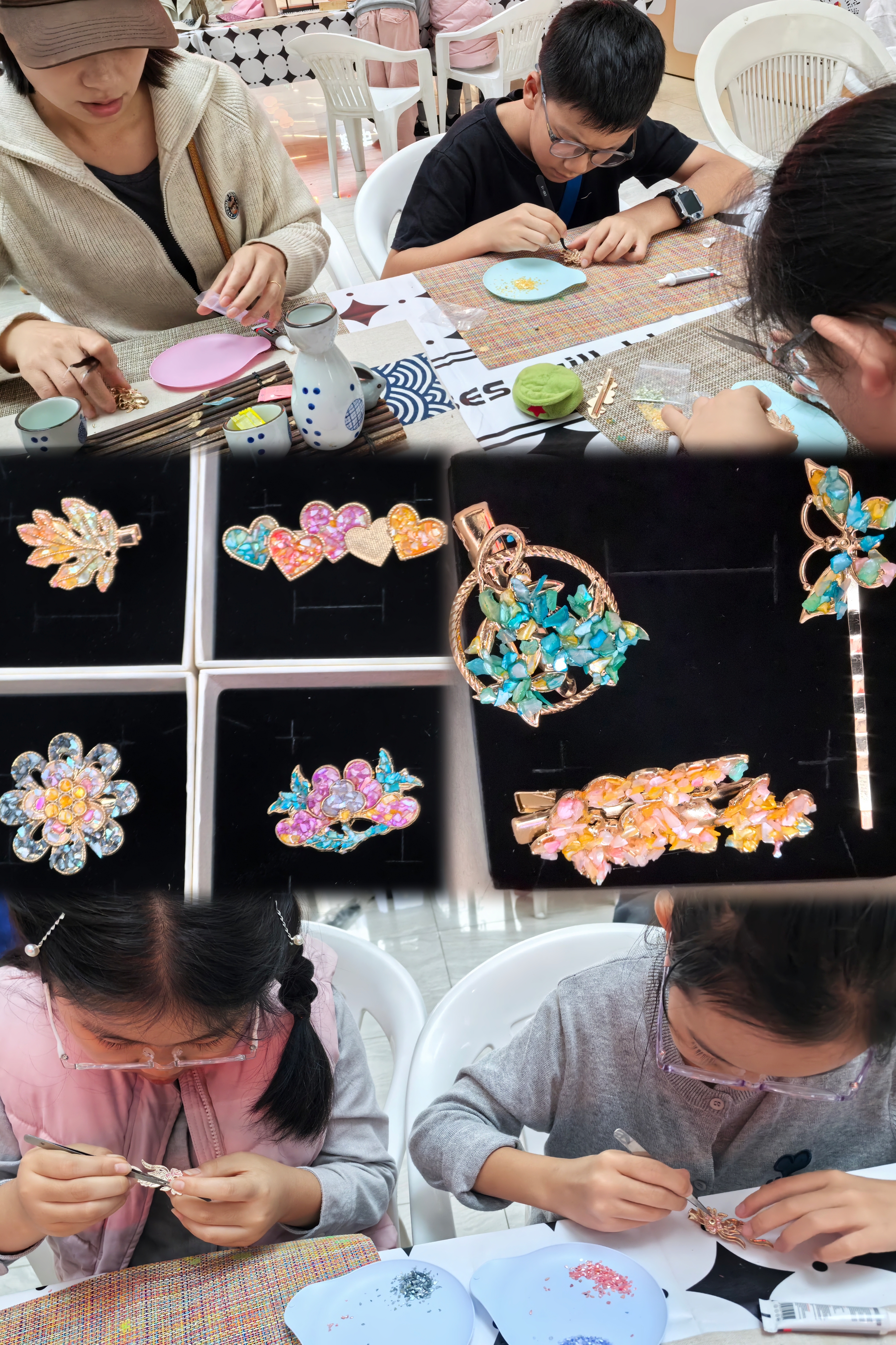 非遺傳承，共慶華誕——水晶城螺鈿DIY活動(dòng)圓滿舉行