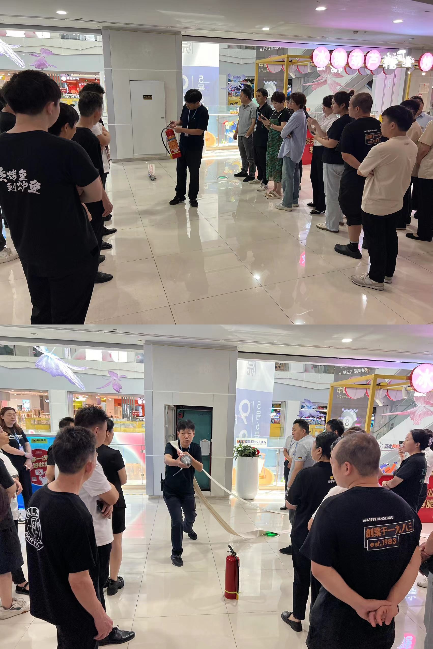 水晶城開(kāi)展新入職員工消防培訓(xùn)，筑牢安全防線